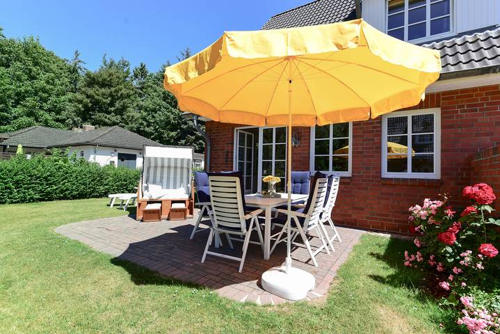 Ferienhaus mit Meerblick für 6 Personen, mit Garten und Balkon, kinderfreundlich auf Föhr - 2