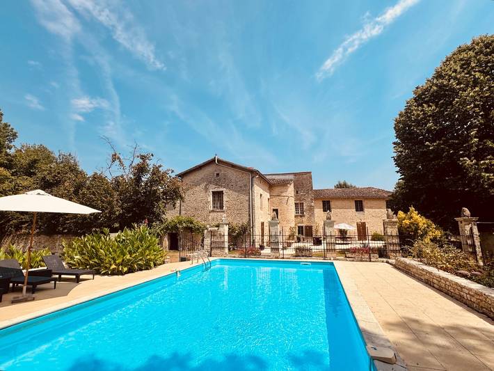 Maison de vacances pour 15 personnes, avec piscine et jardin, animaux acceptés - 1