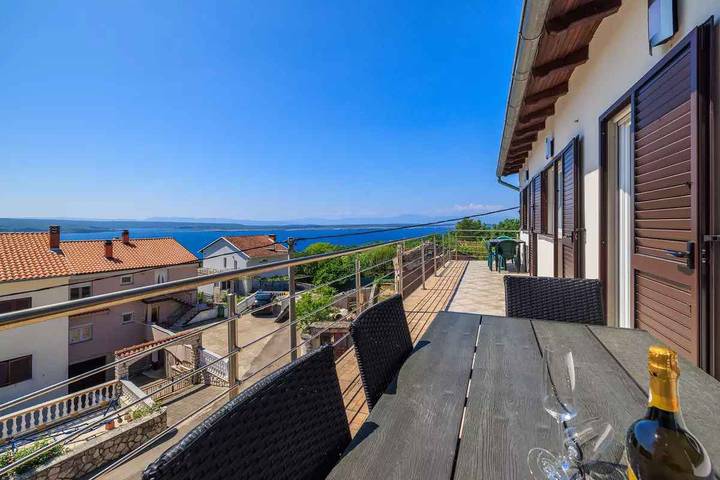 Apartament wakacyjny dla 6 osób, z Balkon w Crikvenica