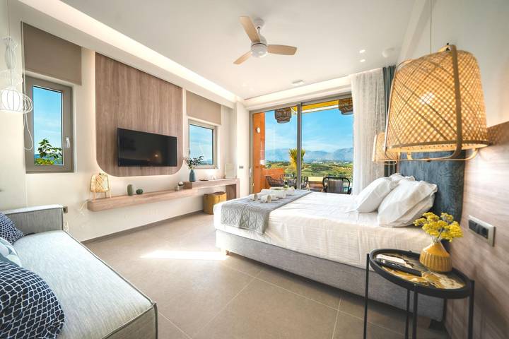 Ferienwohnung für 3 Personen, mit Balkon und Terrasse sowie Garten in Heraklion - 3