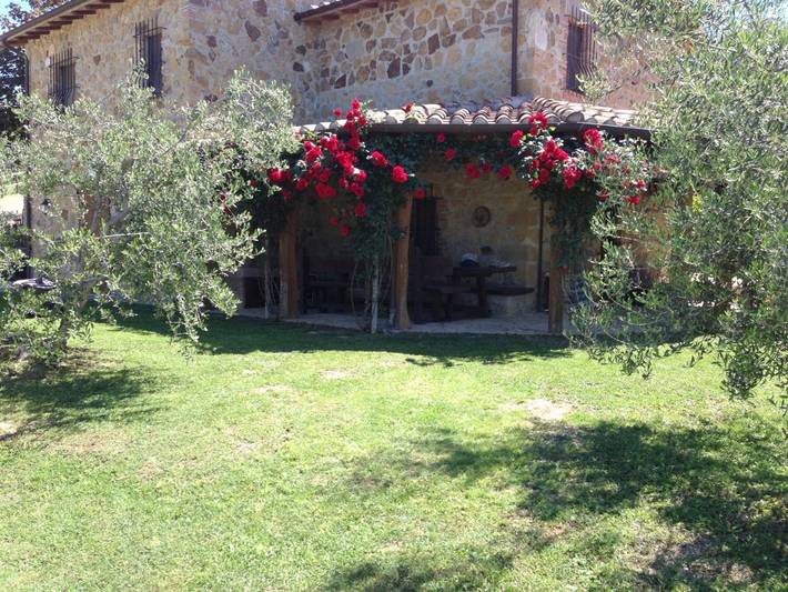 Agriturismo per 4 persone, con Giardino e Panorama a Semproniano