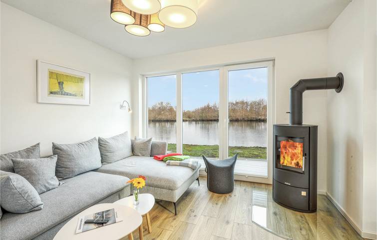 Ferienhaus für 4 Personen, mit Seeblick und Garten sowie Terrasse in Wesermarsch - 3