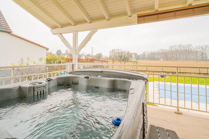 Location de vacances pour 6 personnes, avec piscine et sauna ainsi que jardin et vue à Rhinau - 3
