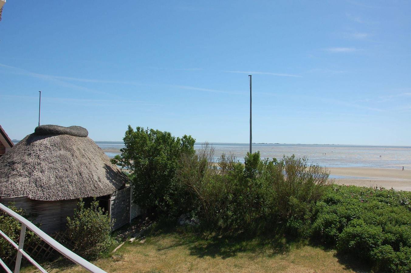 Reethaus am Strand in Greveling, Wyk auf Föhr