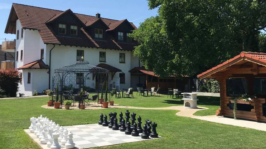 Hütte für 2 Personen, mit Garten am Bodensee