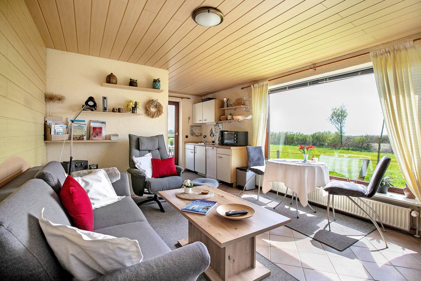 Ganze Wohnung, Ferienwohnung Kilian" mit privater Terrasse, privatem Garten und Wlan in Oersberg, Kappeln & Umgebung