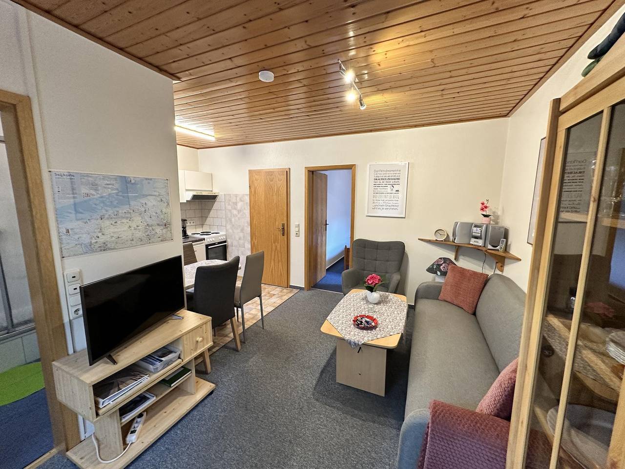 Appartement de vacances entier, Haus zur Oase der Ruhe Fewo 2 in Butjadingen, Wesermarsch