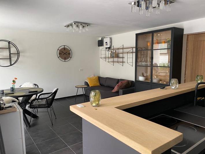 Gîte pour 4 personnes, avec vue et terrasse ainsi que jardin et piscine à Waregem - 2