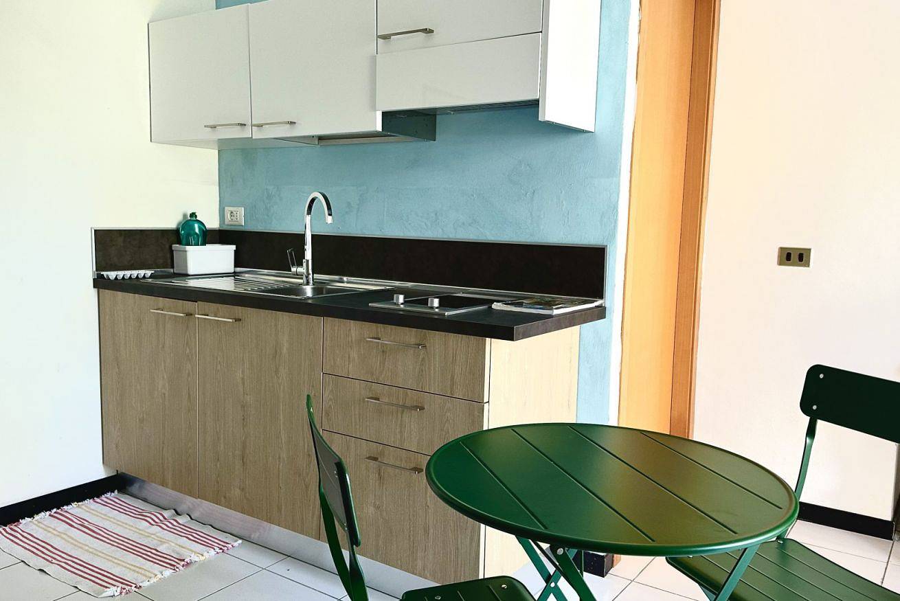 Entire apartment, Palme 1/A - Marcelli, one-room apartment with garden, Residence Le Palme in Riviera del Conero