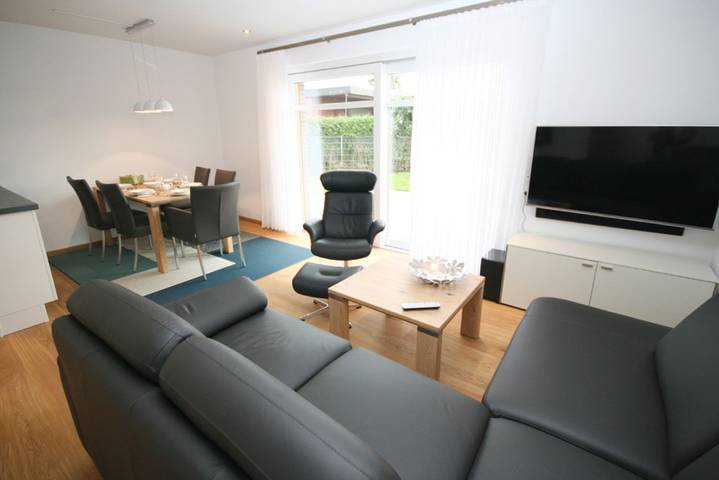 Ferienhaus für 6 Personen, mit Garten und Sauna