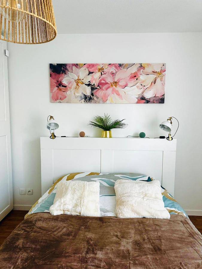 Appartement de vacances pour 4 personnes, avec jardin