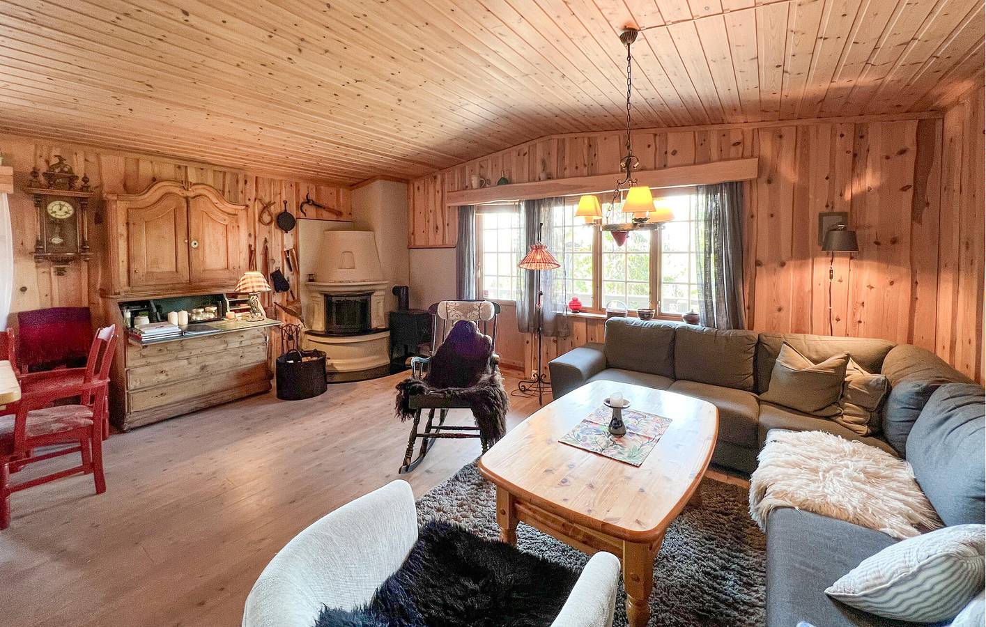 Ferienhaus für 6 Personen mit Sauna in Sjusjoen, Ringsaker