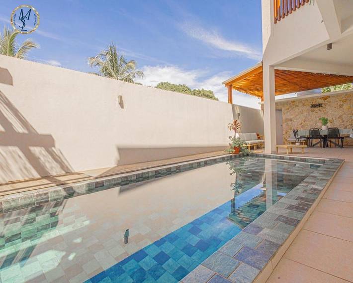 Appart’hôtel pour 6 personnes, avec jardin ainsi que vue et piscine