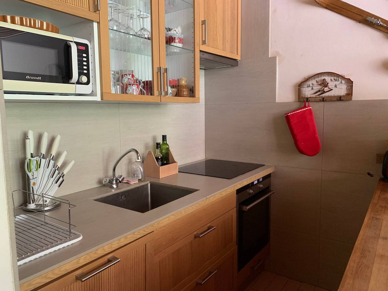 Apartamento entero, 2 Piezas para 6 personas, sur, balcón frente a las pistas in Pra-Loup, Uvernet-Fours