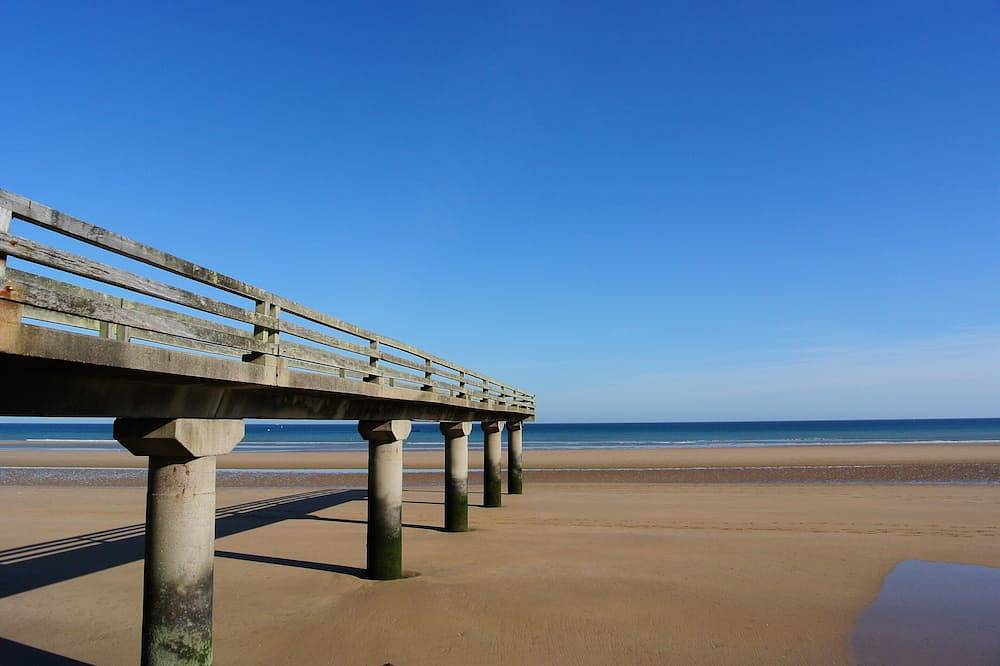 Geheel appartement, Boutik'Home - eco-chic 4-persoons appartement aan de kust in Omaha Beach, Vierville-sur-Mer