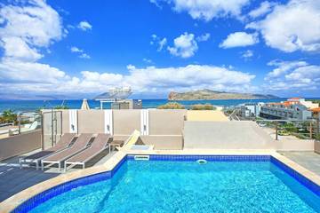 Villa voor 8 Personen in Agia Marina, Chania en omgeving, Afbeelding 1