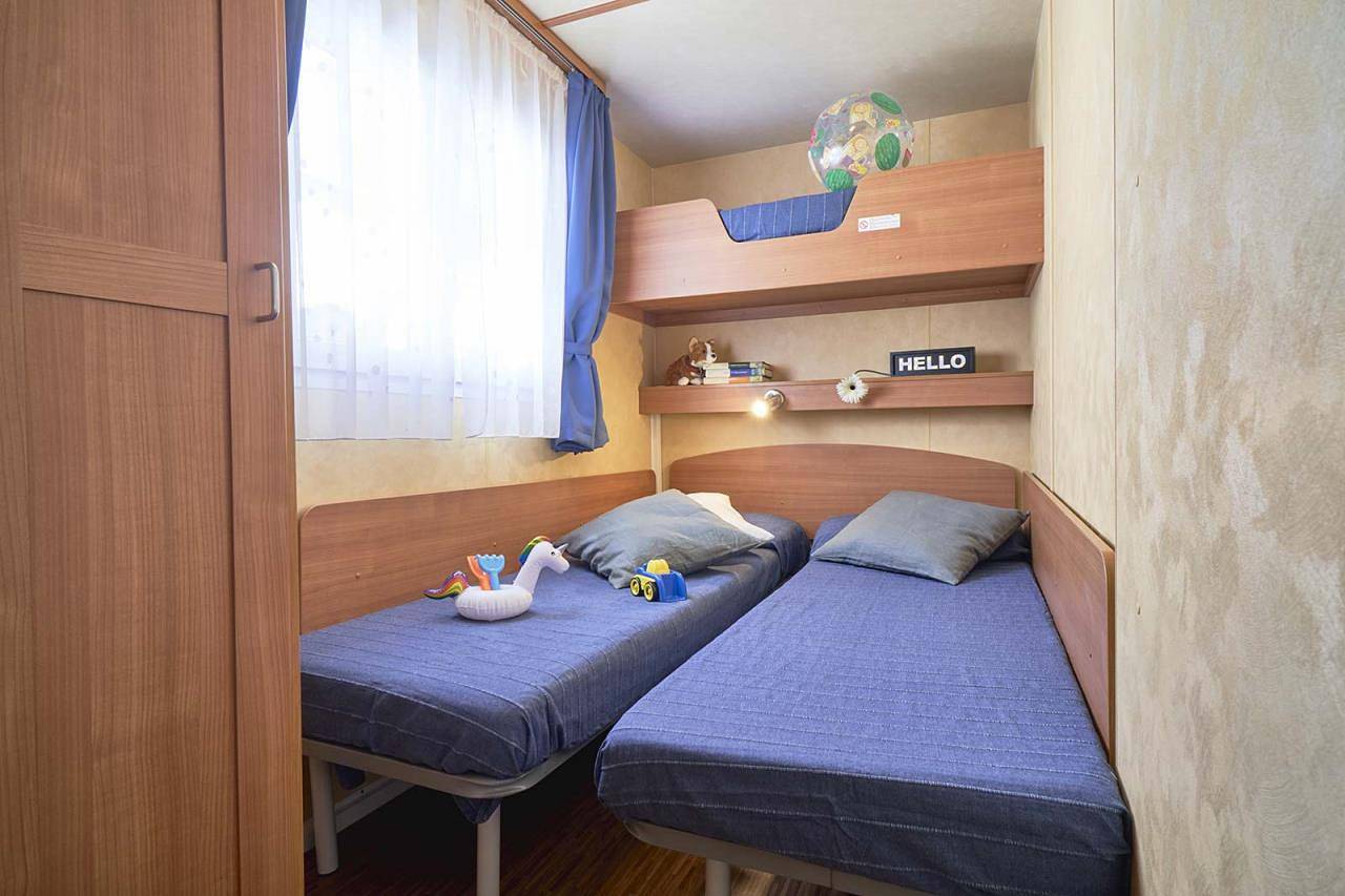 Feriendorf Oasi Mobilehome Tahiti für 4 Personen in Chioggia, Venedig Provinz