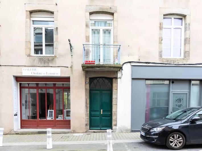 Gîte pour 4 personnes, avec balcon à Saint-Malo