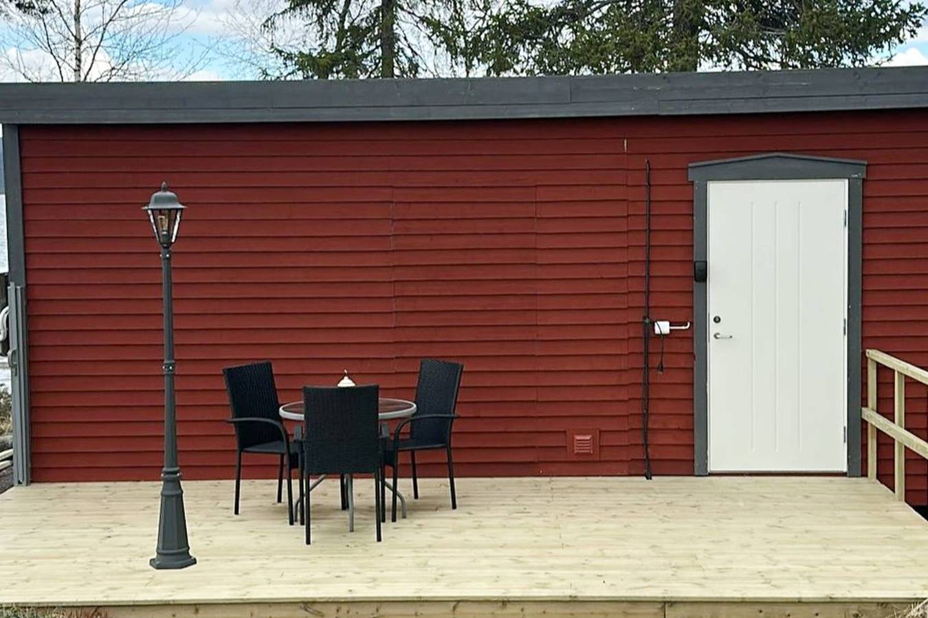 Camp Caroli Minihütte in Kiruna, Lappland (Schweden)