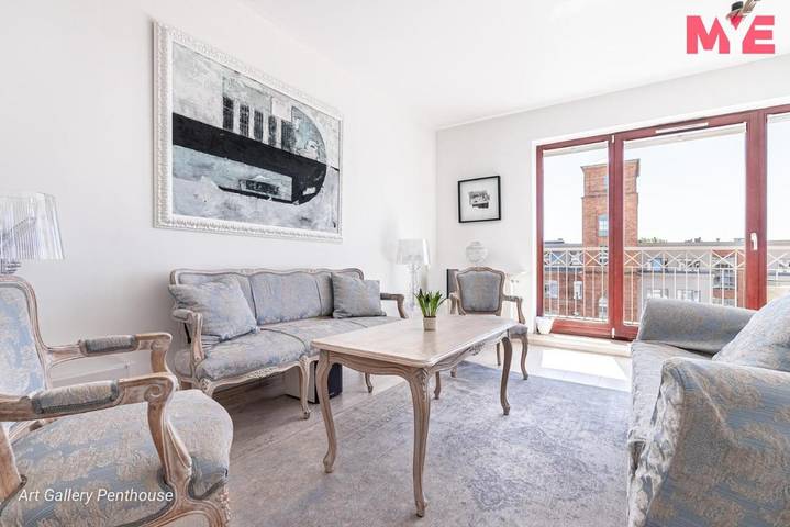 Loft dla 4 osób, z taras i widok w Łódź