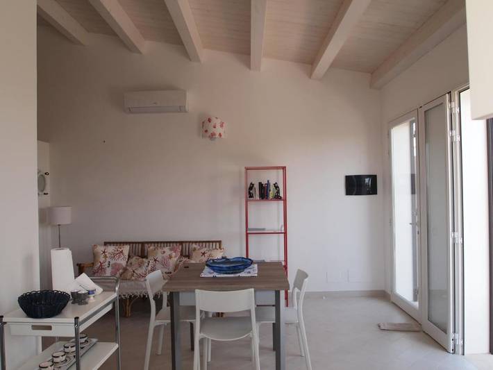 Gîte pour 5 personnes, avec vue et balcon, adapté aux familles à Sampieri - 3