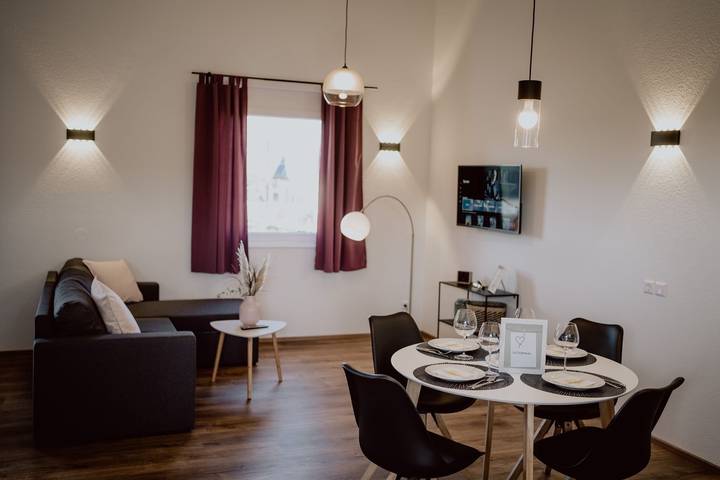 Ferienwohnung für 4 Personen, mit Balkon - 1