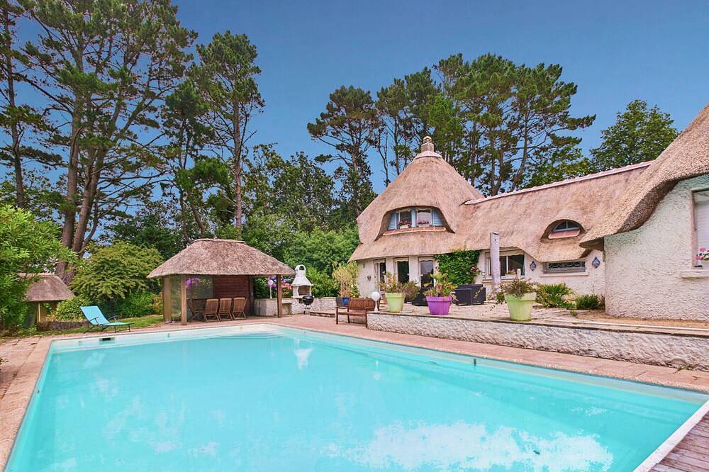 Beheizter Pool, Garten, prächtiges Haus für 8 in Pleuven, Côte de Cornouaille