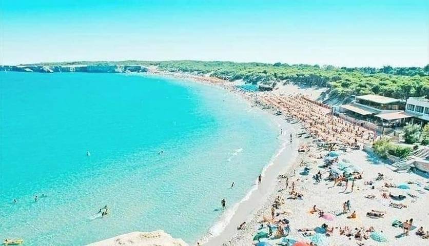 Gîte pour 4 personnes, avec jardin et vue, adapté aux familles à Torre Dell'orso - 2