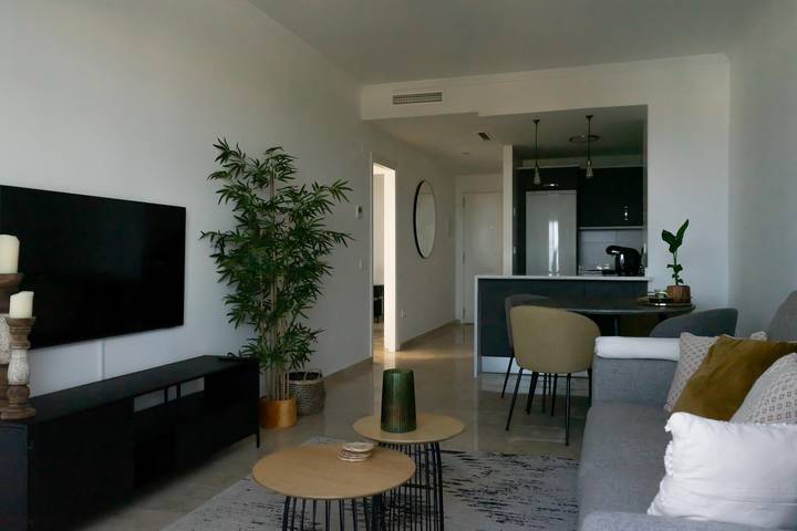 Apartamento de vacaciones para 4 personas, con piscina además de jardín y vistas al mar, Familias con niños en Provincia de Málaga - 3
