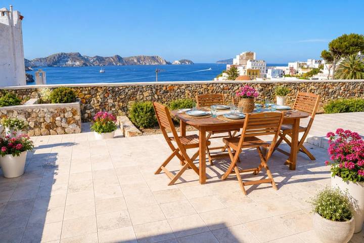 Villa per 5 persone, con Terrazza e Giardino nonché Panorama a Ponza