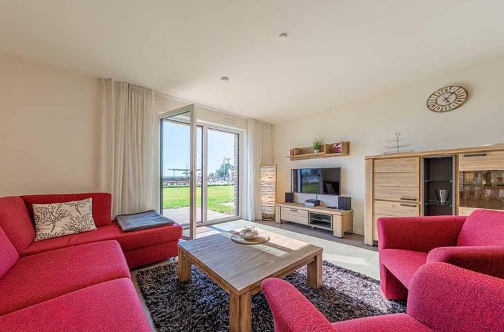 Ferienwohnung für 2 Personen, mit Terrasse und Sauna sowie Seeblick