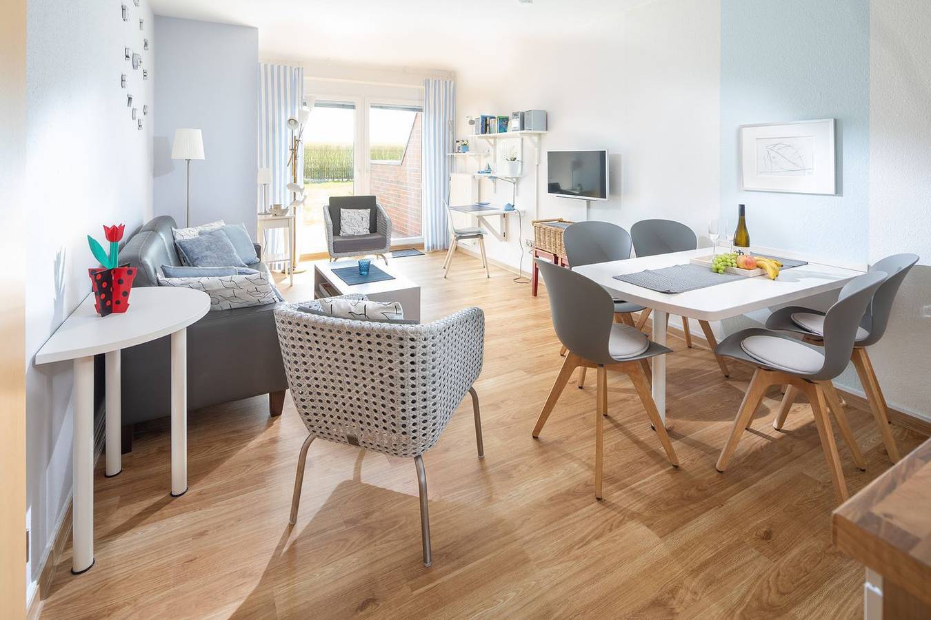 Ganze Wohnung, Komfortable 3-Zimmer Ferienwohnung im Erdgeschoss in Juist