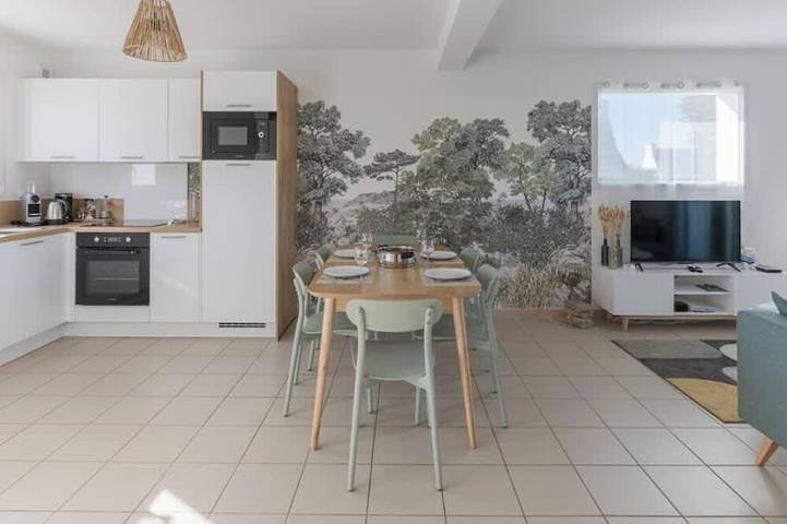 Ferienhaus für 4 Personen, mit Garten und Balkon, mit Haustier - 1