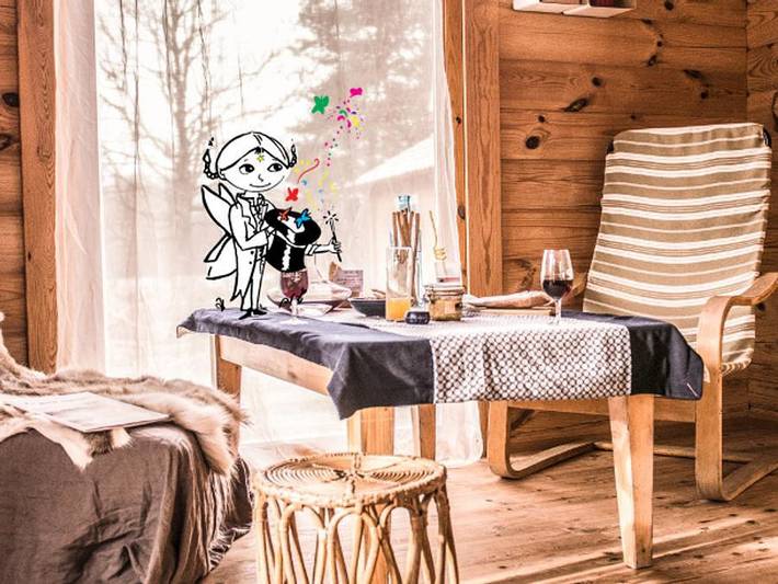 Camping Les Fées du Moulin - Chalet 5 persons - The Bright with a View – 35m² – - 2 bedrooms in Lisle-sur-Tarn, Albi region