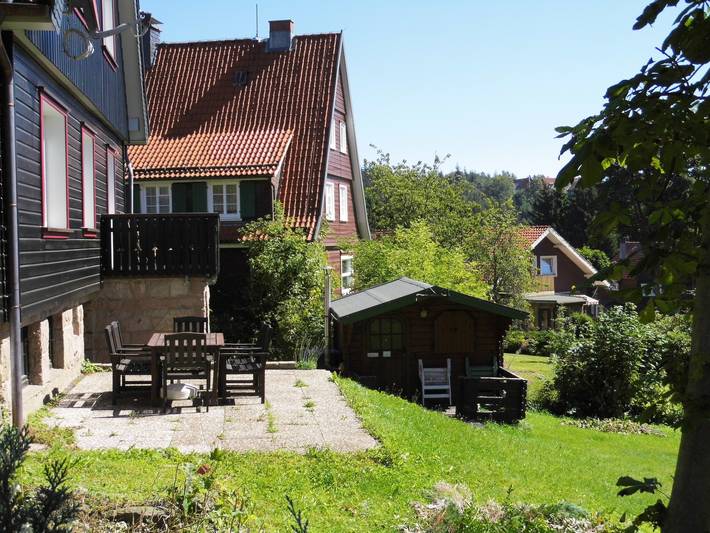Vacation Home "Wichtelhus" with 2 Private Balconies & Wi-Fi in Braunlage, Harzvorland