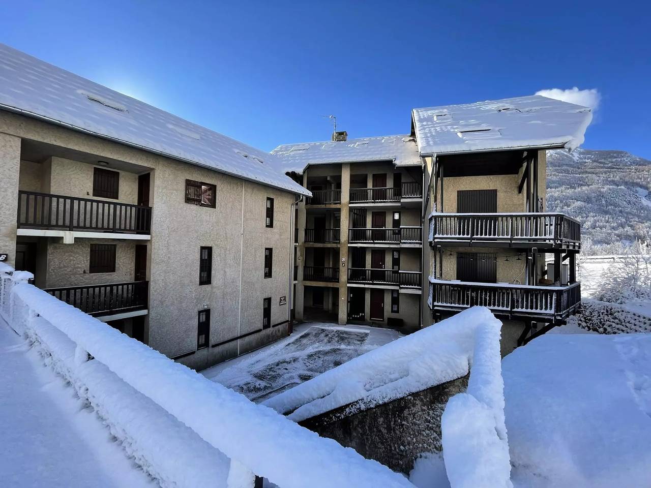 Ganzes Studio, Studio + Alcove Dorfzentrum in Le Monêtier-les-Bains, Serre Chevalier