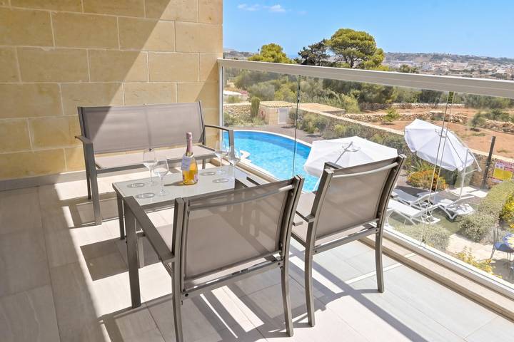 Holiday apartment for 6 people, with balcony and children pool - 1