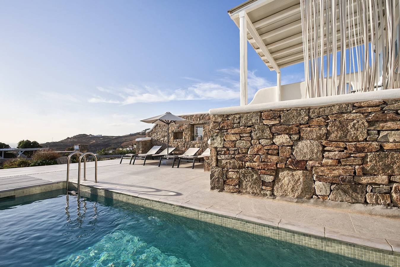 Beautiful Mykonos Villa | Villa Ambrosia | 3 Bedrooms | Private Pool with View | Outdoor Furnished Terrace | Tourlos in Tourlos (Mykonos), Mykonos