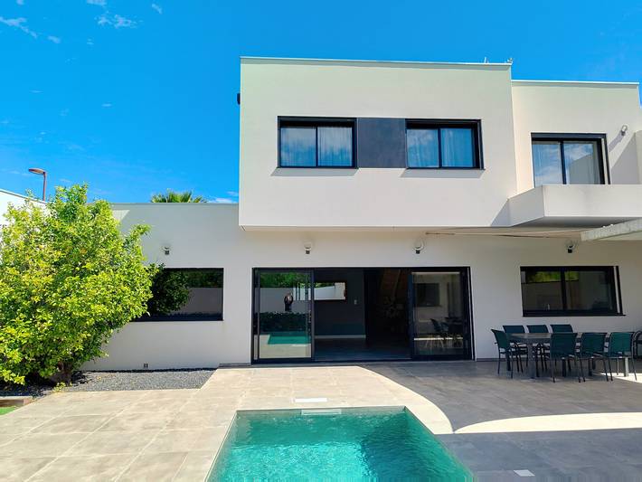 Location de vacances pour 8 personnes, avec terrasse à Villelongue-dels-Monts - 2