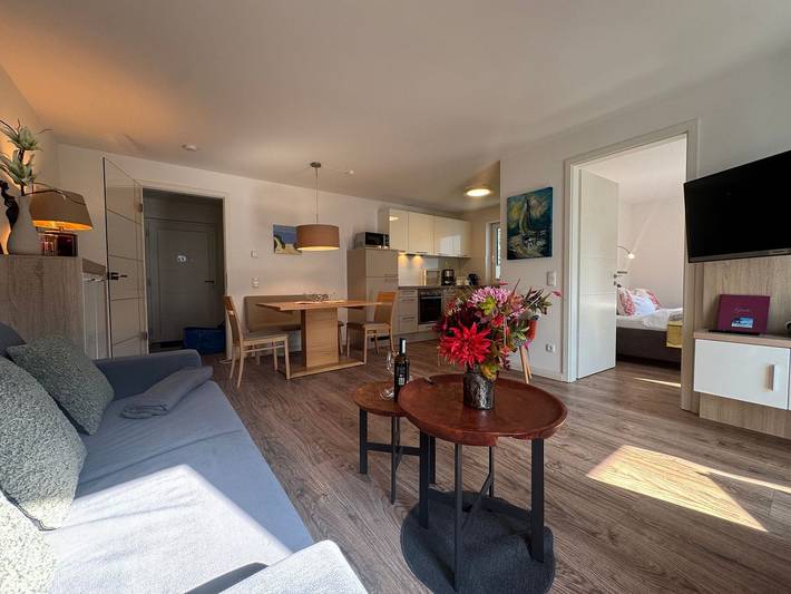 Ferienwohnung für 3 Personen, mit Balkon