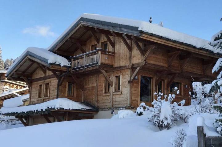 Maison pour 6 personnes, avec jardin et balcon à Megève