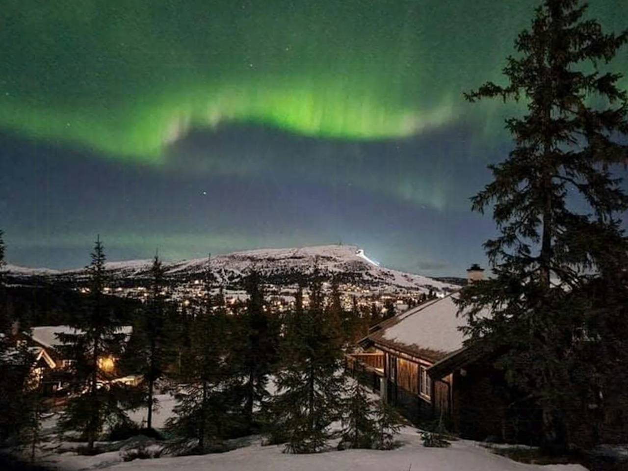 Hütte mit Sauna an den Skipisten von Skeikampen in Skeikampen, Gausdal