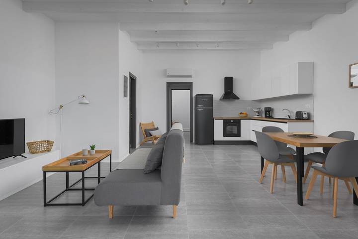 Ferienhaus für 2 Personen, mit Meerblick und Terrasse sowie Pool in Lachania - 4