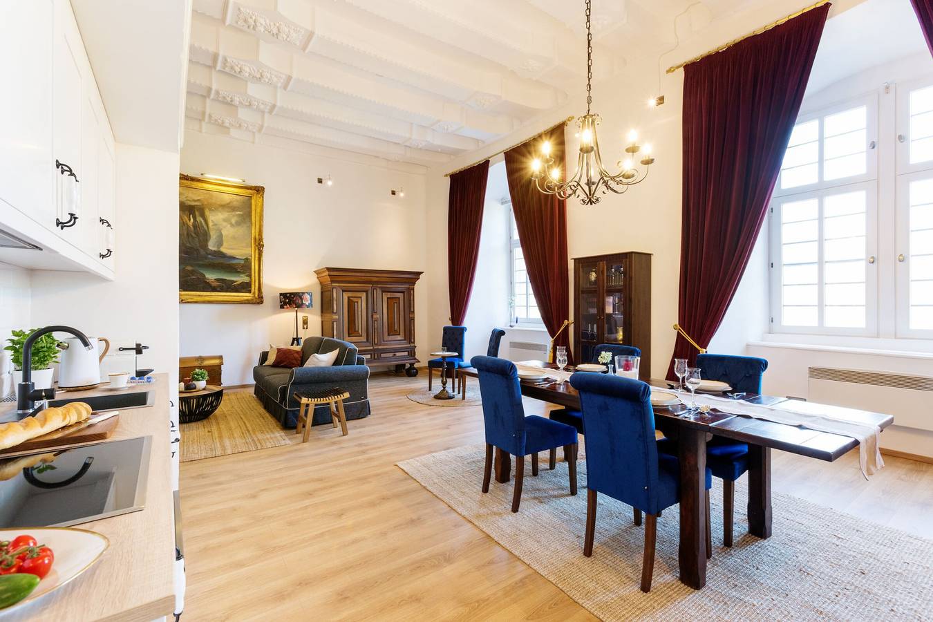 Ganze Wohnung, Apartment 'Fewo Saalstube, Adolphsburg' mit Gemeinschaftsgarten und Wlan in Kirchhundem, Sauerland