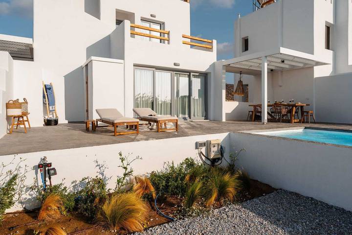 Villa für 6 Personen mit Pool in Plaka (Naxos), Naxos
