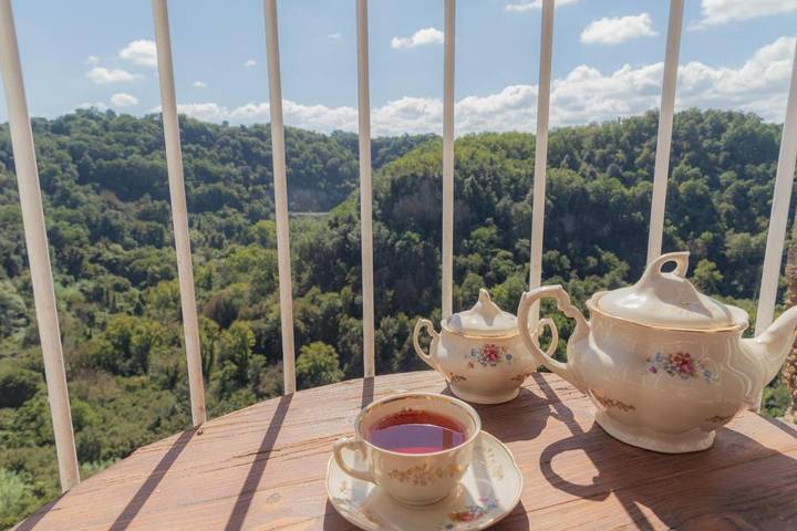 Gîte pour 5 personnes, avec vue à Calcata - 2