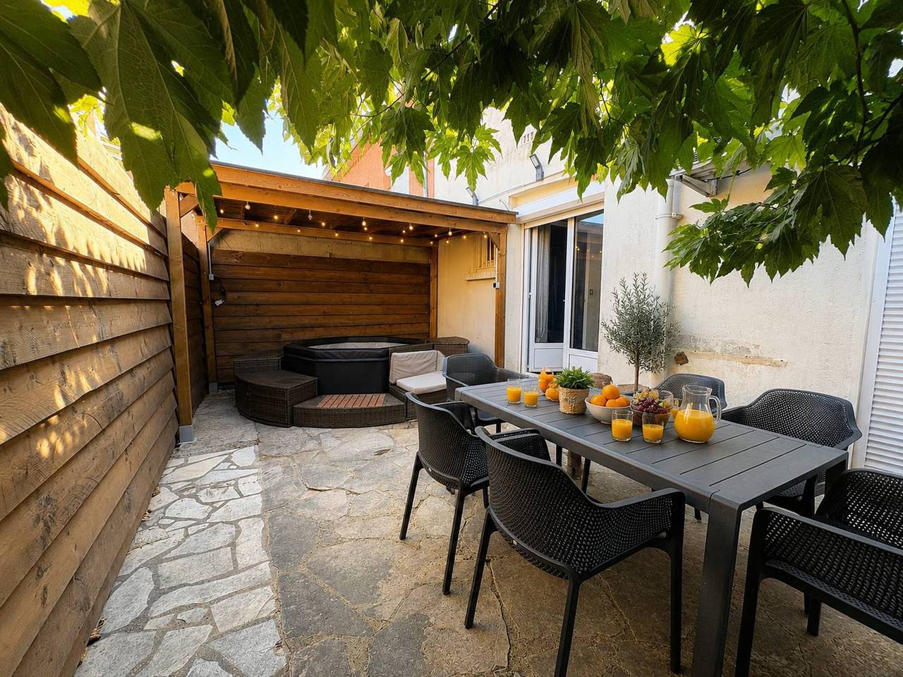 Jolie maison avec terrasse vue mer in Valras-Plage, Côte méditerranéenne (France)