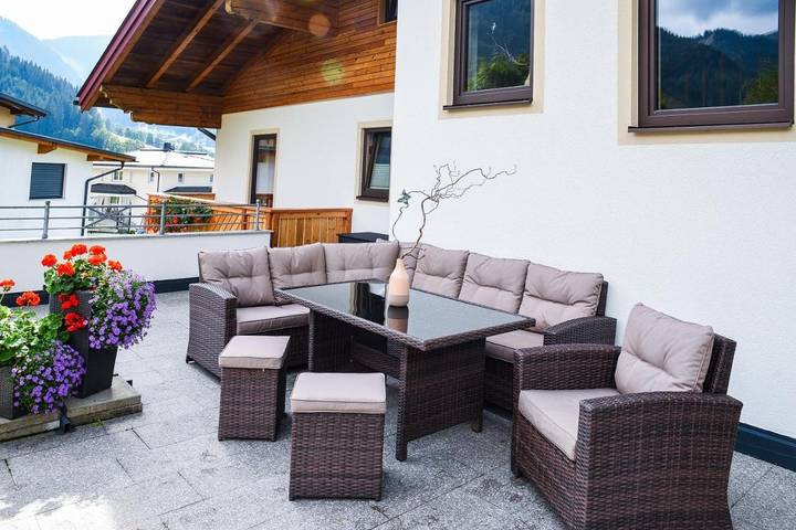 Ferienwohnung für 6 Personen, mit Garten und Ausblick sowie Terrasse, mit Haustier in Werfenweng - 4