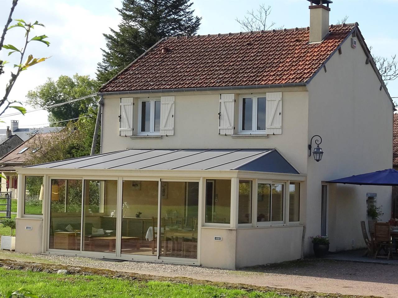 Haus im Morvan-Park mit Kamin in Chastellux-sur-Cure, Naturpark Morvan