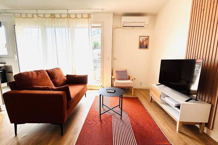 Vakantieappartement voor 3 personen, met terras in Pia